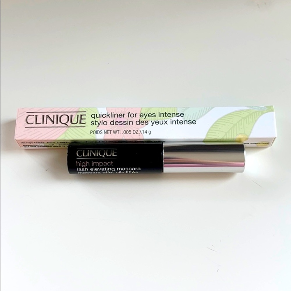 Clinique eye duo mascara + eyeliner